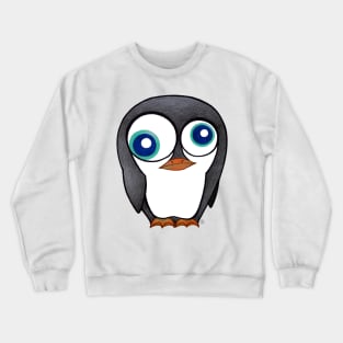 Confused Penguin - A Little Messed Up Bird Crewneck Sweatshirt